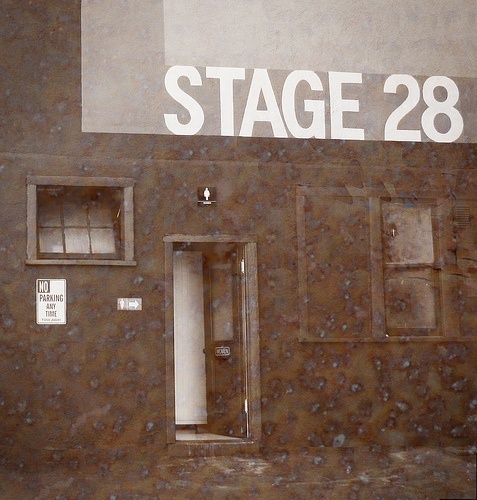 photo image of the infamous Stage 28, or "Phantom of the Opera" Stage
