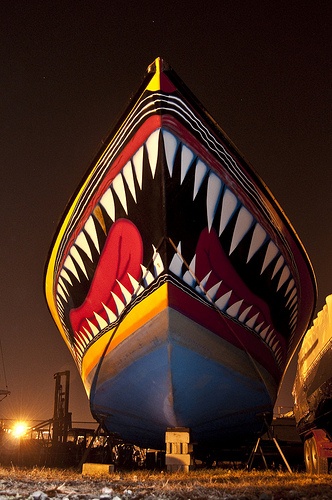 photo image of Big Mouth Boat in Liberty State Park, NJ 